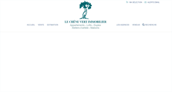 Desktop Screenshot of le-chene-vert.com